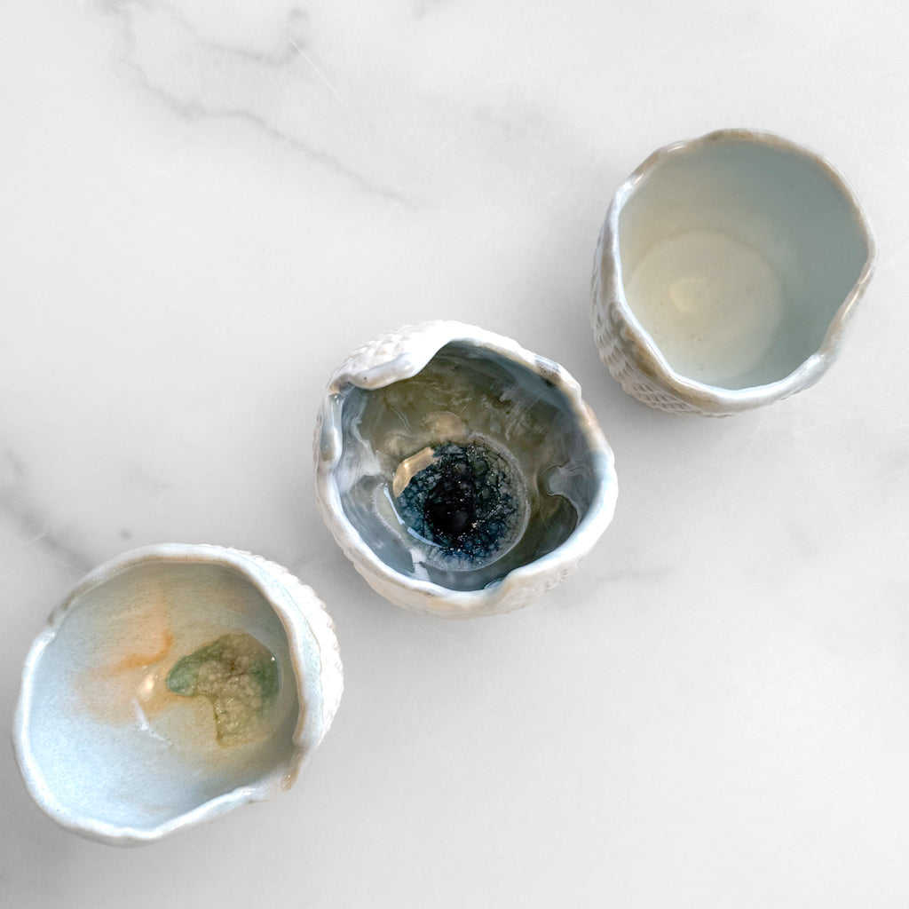 Small Blue Geode (sold separately)