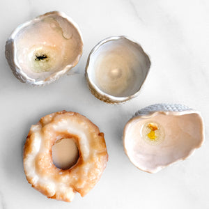 Small Blush Geode (sold separately)