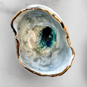 Small Blue Geode w/ Gold (sold separately)