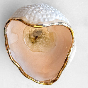 Small Blush Geode w/ Gold (sold separately)