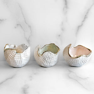 Small Blush Geode w/ Gold (sold separately)